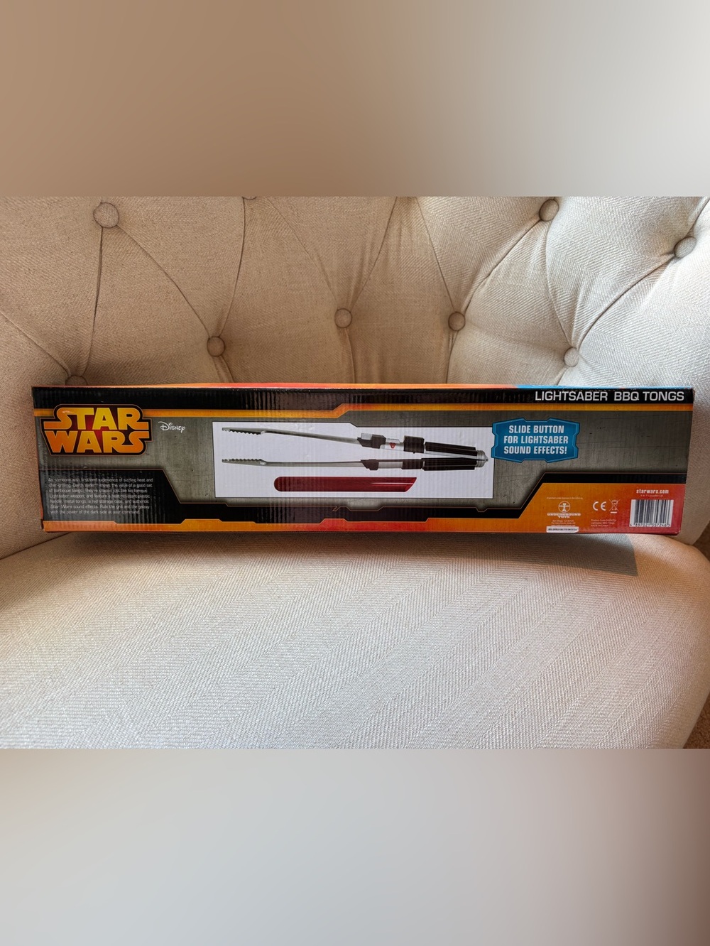 Star Wars Lightsaber
BBQ Grilling Cook Tongs Saber Rebels Clone Wars - Picture 2 of 9